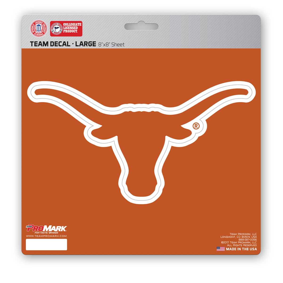 Fanmats, University Of Texas Large Decal