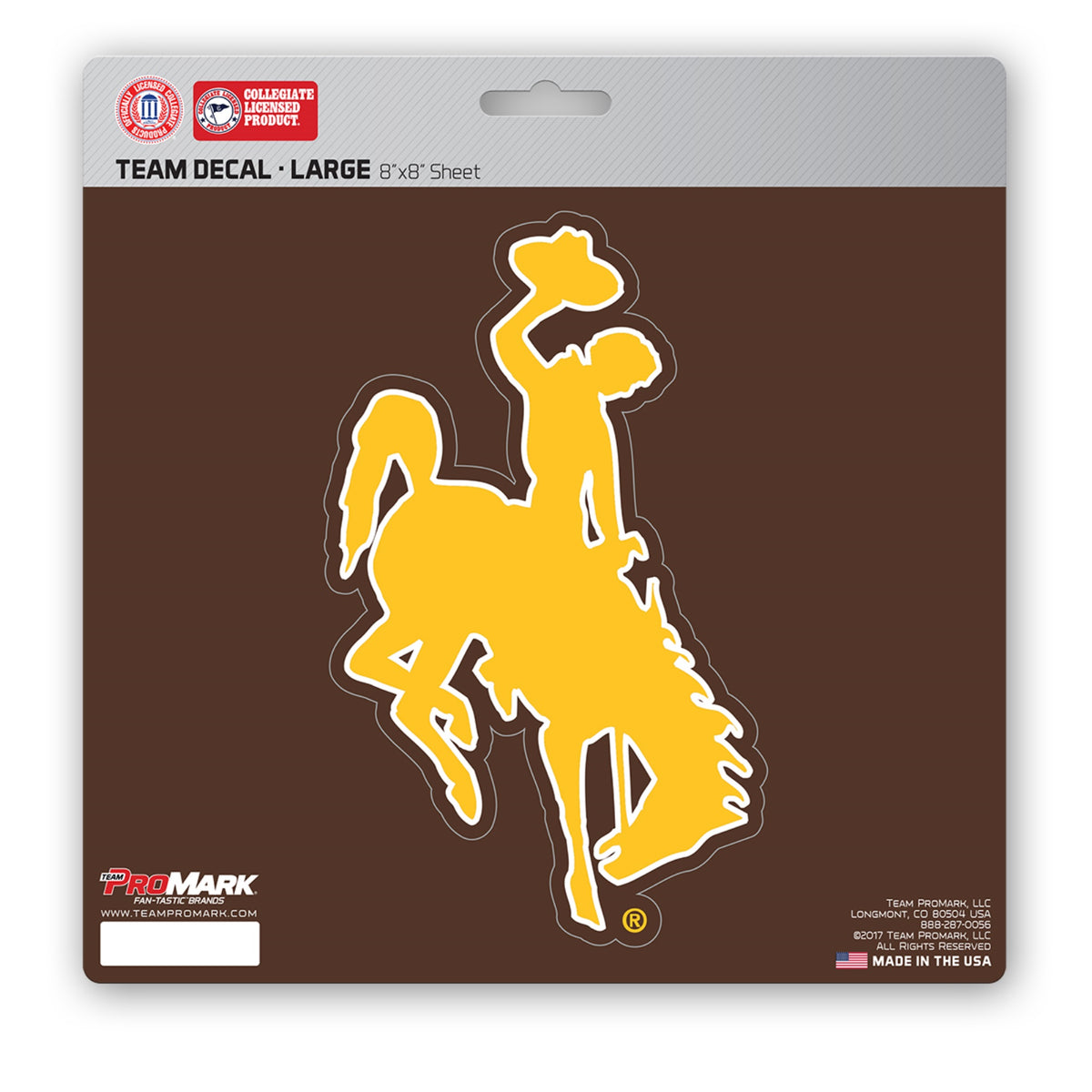 Fanmats, University Of Wyoming Large Decal