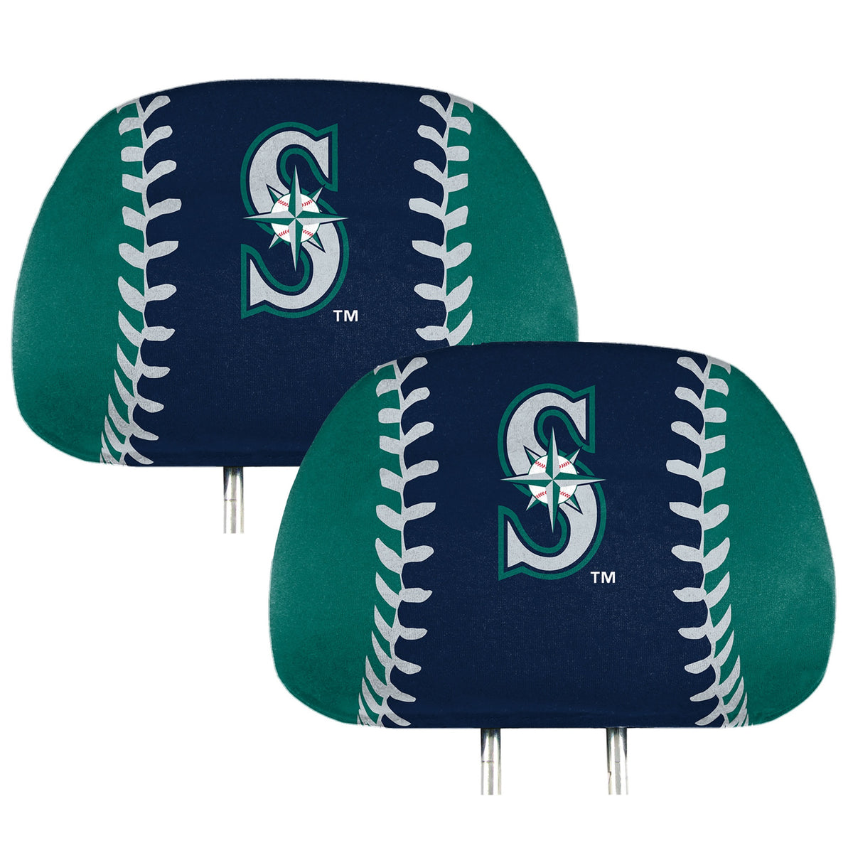 Fanmats, Mlb - Seattle Mariners Printed Headrest Cover