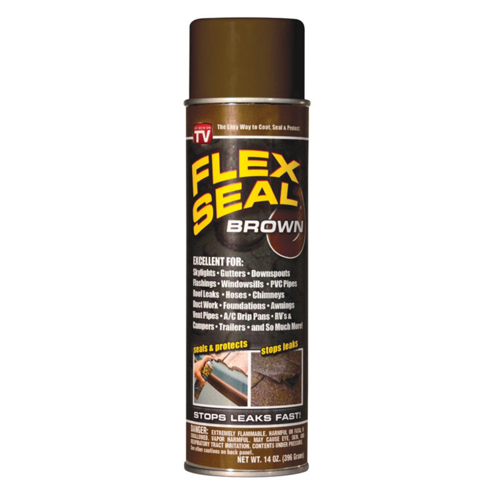 Flex Seal Brown 14Oz (Pack Of 6)