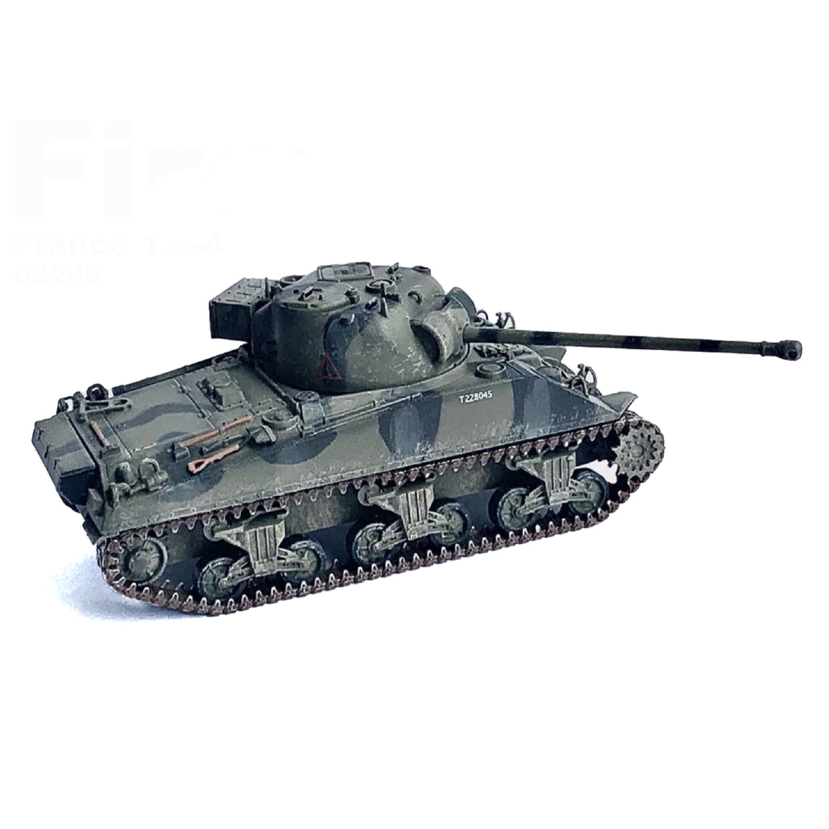 British Sherman Firefly Vc Tank '4Th/7Th Royal Dragoon Guard 8Th Armoured Brigade France' (1944) 'Neo Dragon Armor' Series 1/72 Plastic Model By Dragon Models