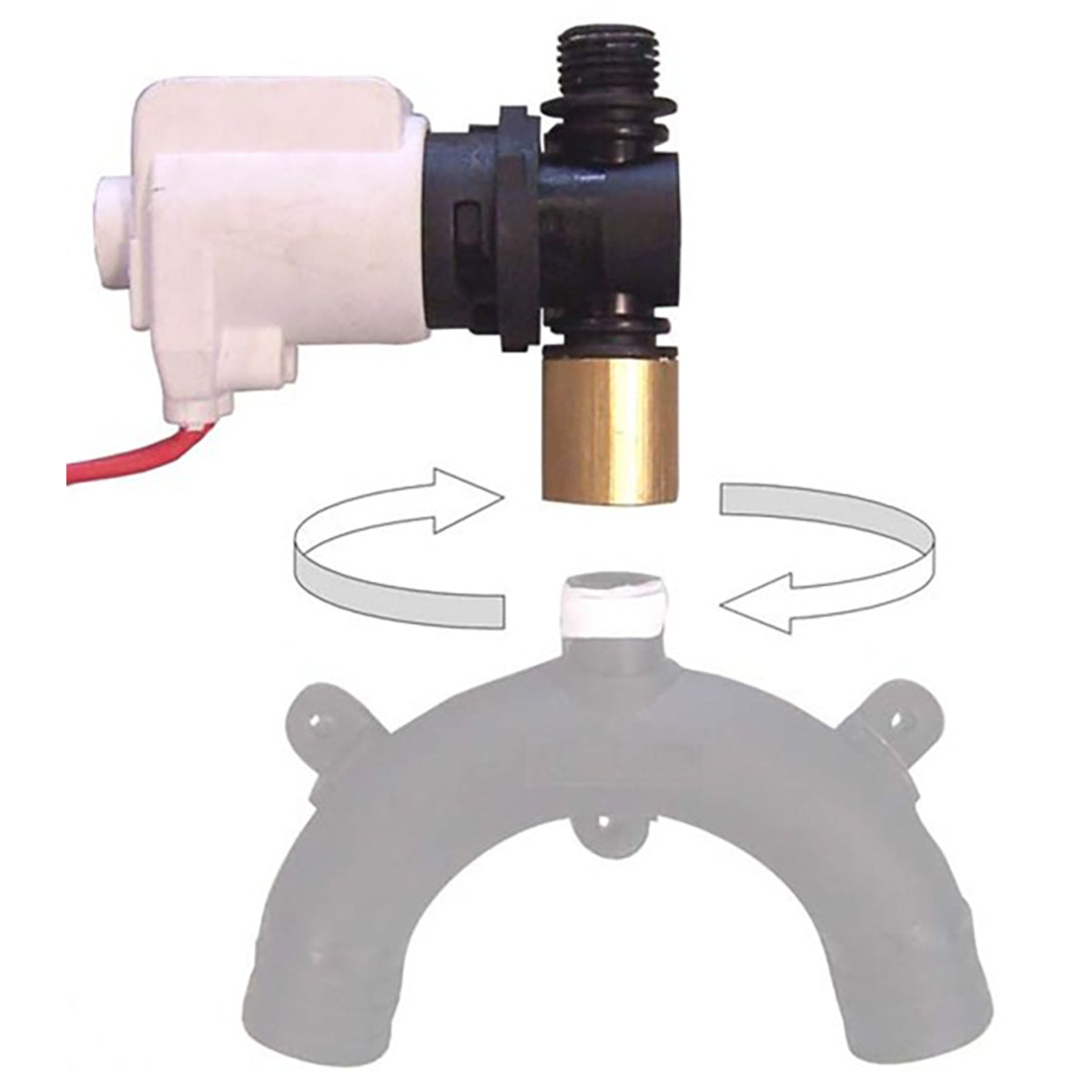 Jabsco Solenoid Valve Kit For 37010 Series Electric Toilets