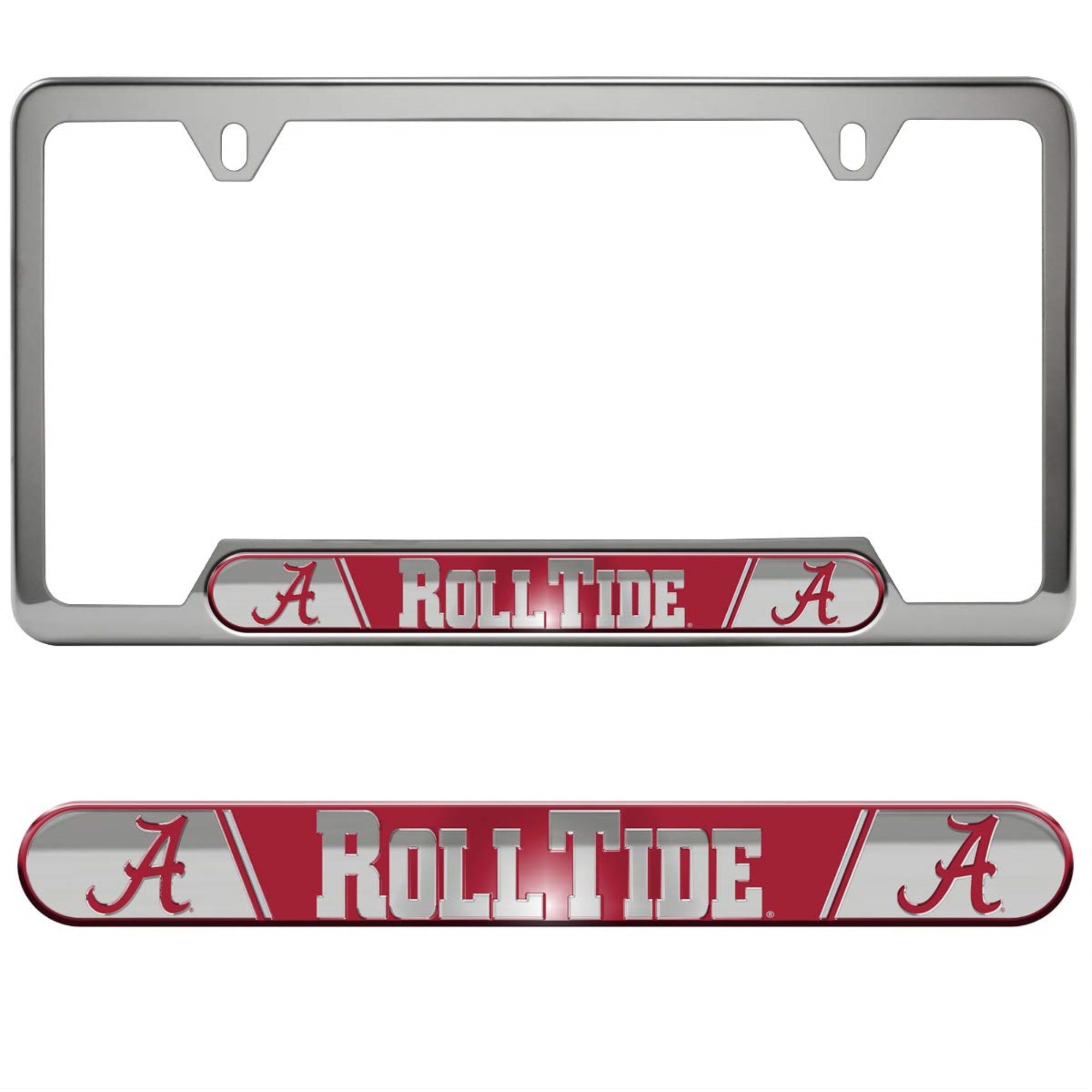 Texas Tech Embossed License Plate Frame, 6.25In X 12.25In