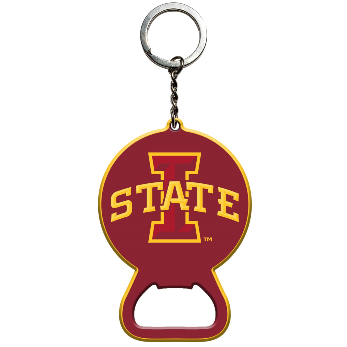 Iowa State Keychain Bottle Opener