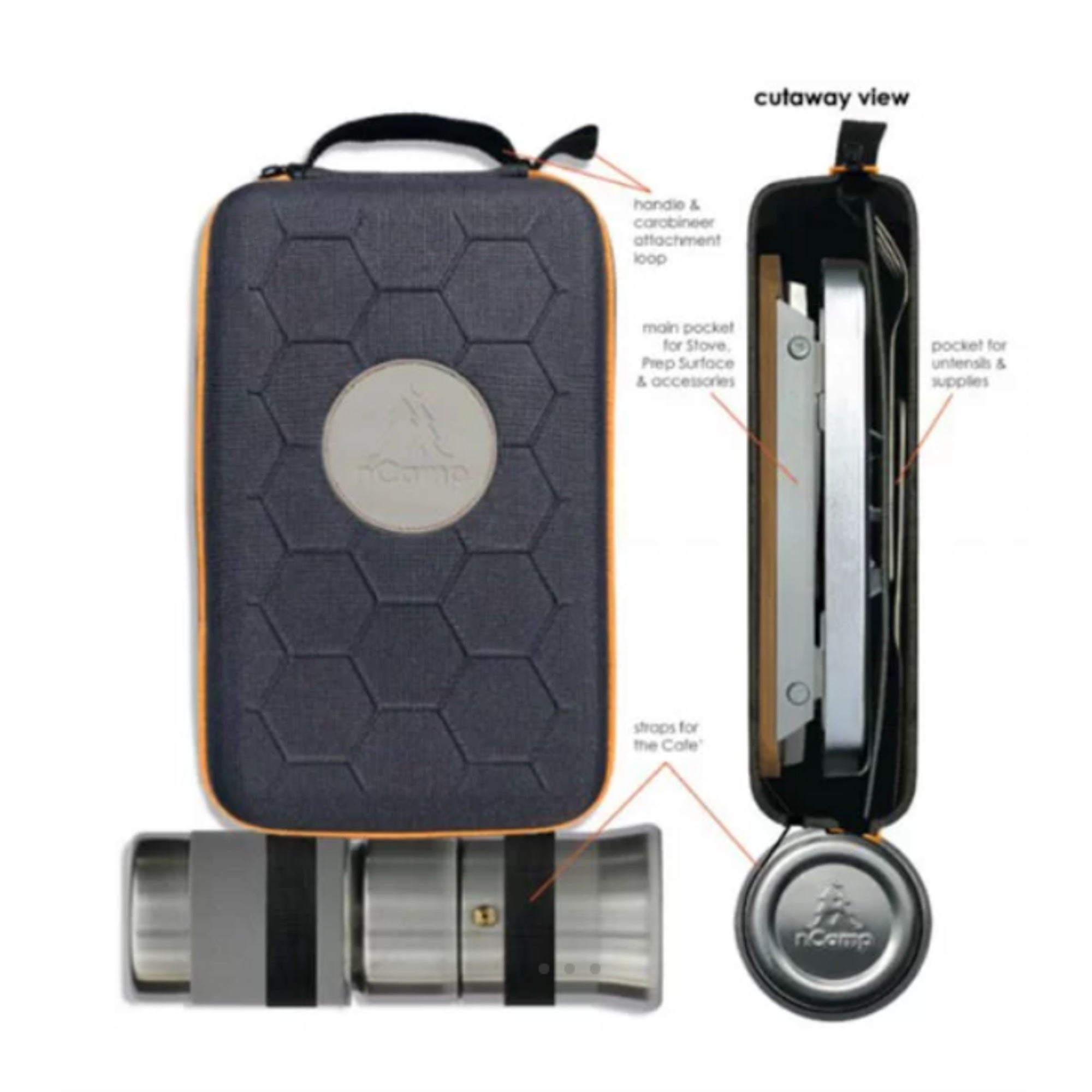 Carry Case(For Ncamp Stove, Prep Surface, Caf, And More)