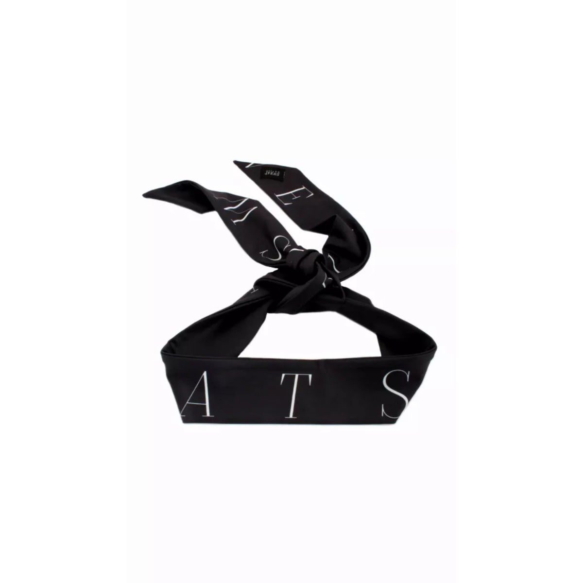 Sport Headtie - Black/Pearl Gray Sweat Repeat