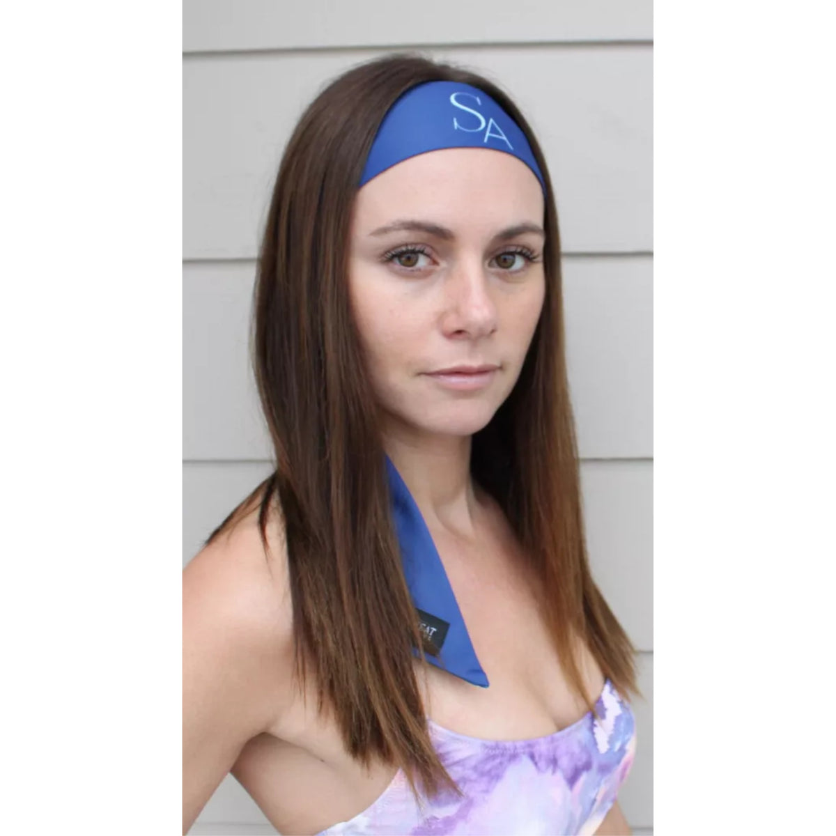 Sport Headtie - Midnight/Foam Sa Logo