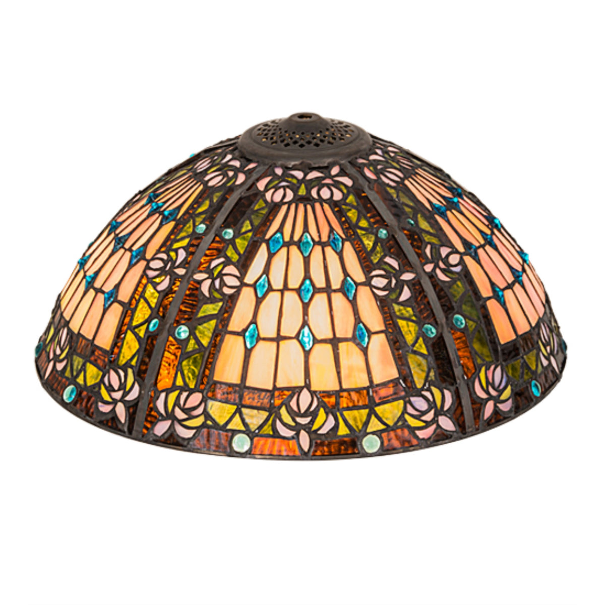 16'W Fleur-De-Lis Shade