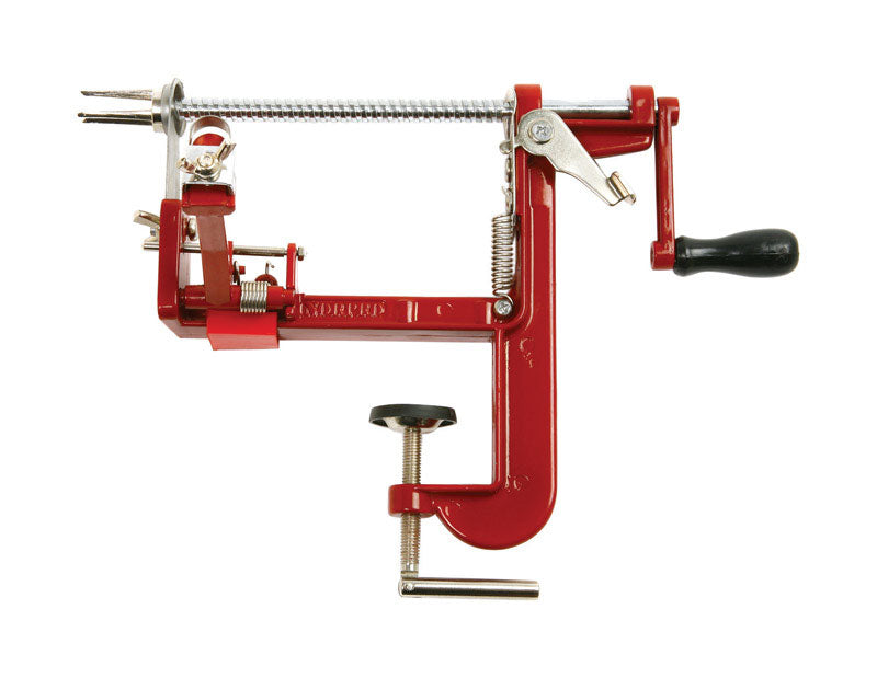 Peeler/Corer W/Clamp Red (Pack Of 1)
