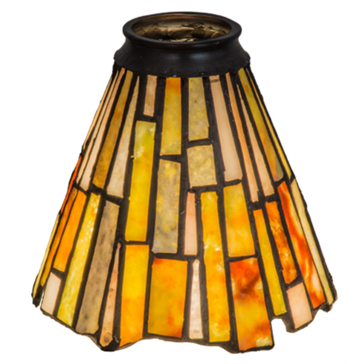 5'W Delta Jadestone Fan Light Shade