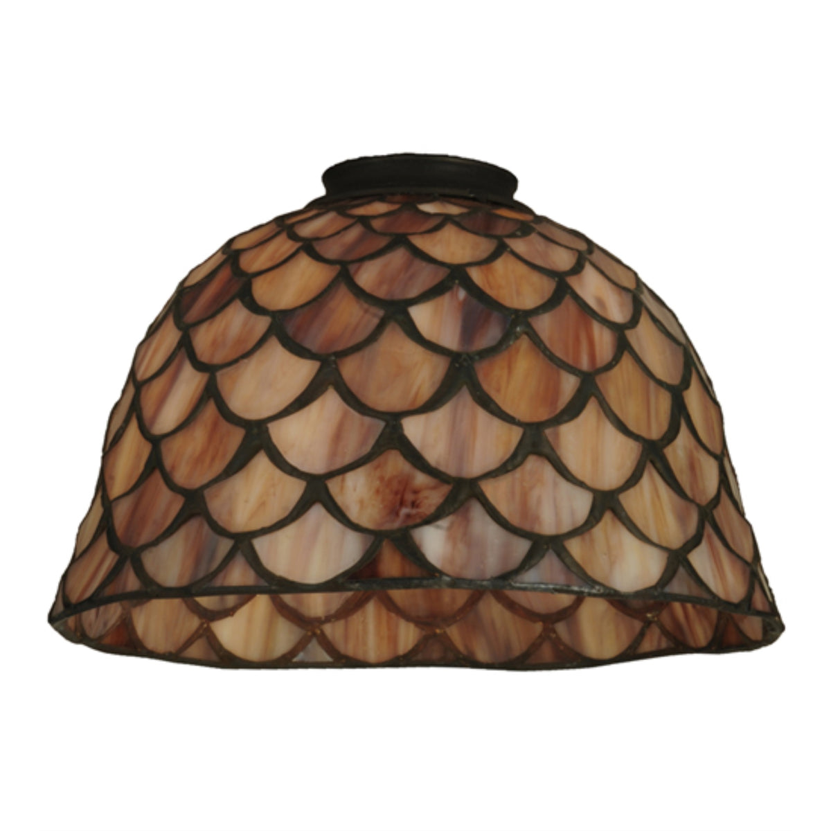 8'W Tiffany Fishscale Shade