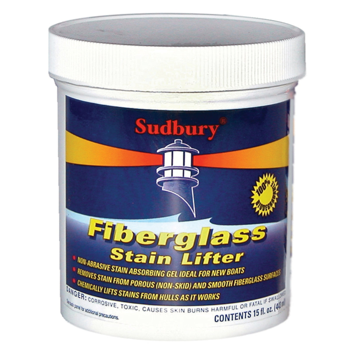 Sudbury Fiberglass Stain  Lifter
