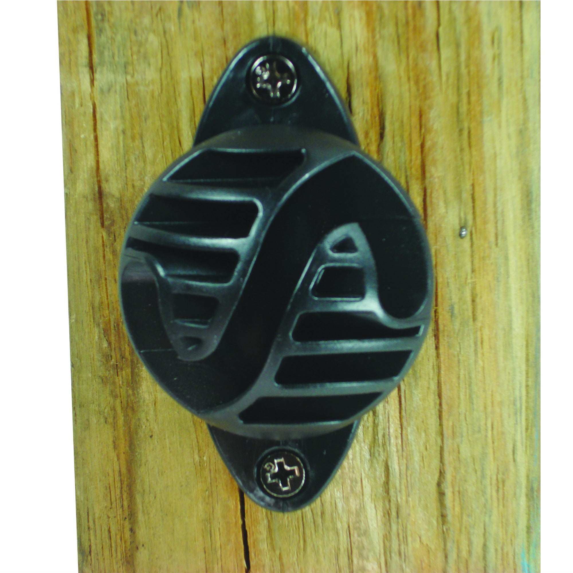 Field Guardian Wood Post - Nail on Insulator - Isoline - Polyrope - Black - 100/pk
