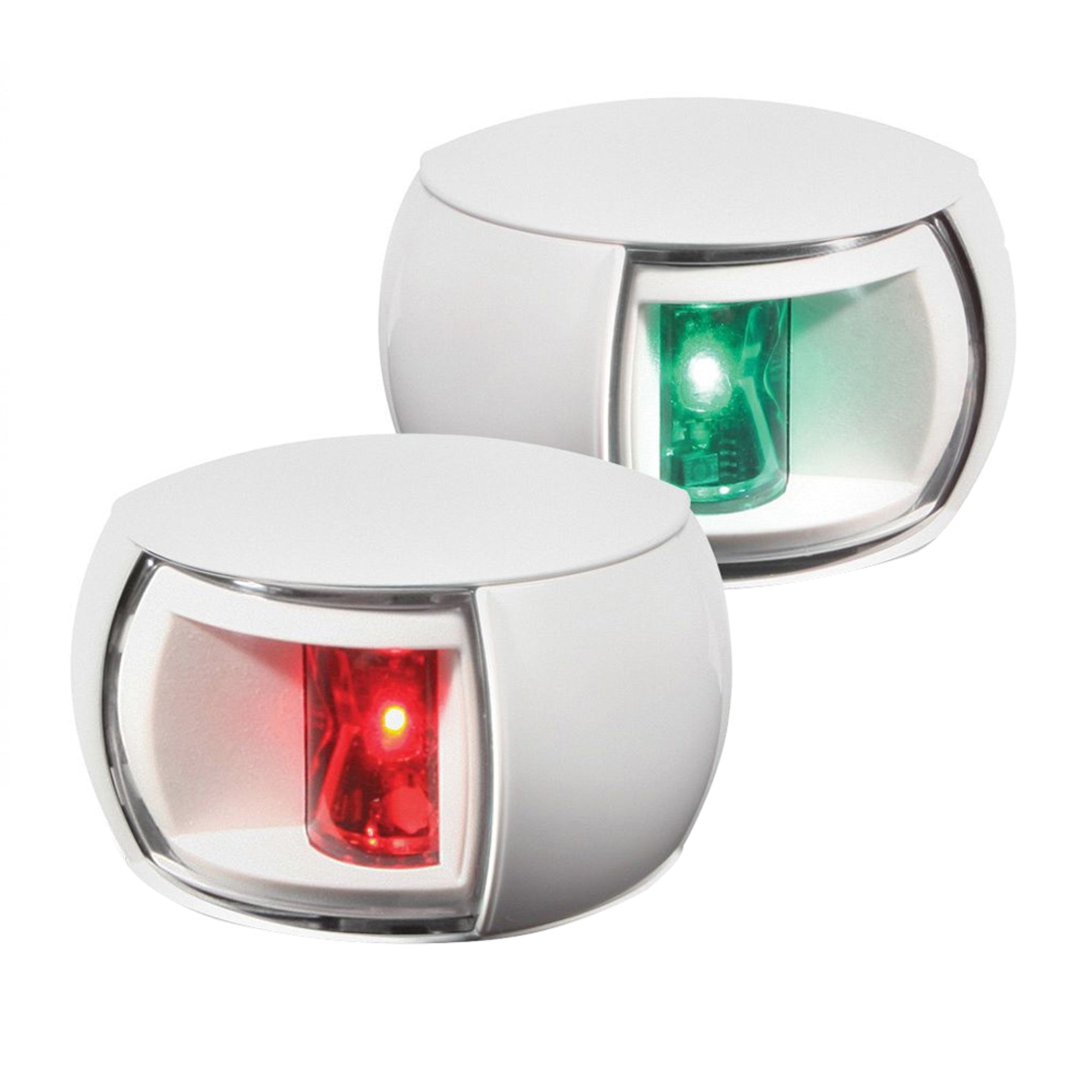 Hella Naviled Port & Starboard Lamp Kit White Clear Lens
