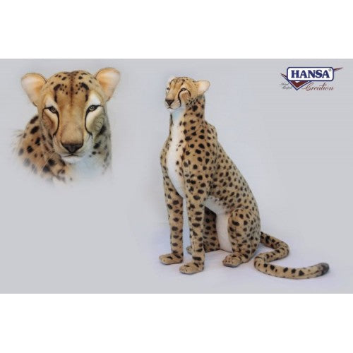 Cheetah Lf Sz Seated Jacqrd 44'H