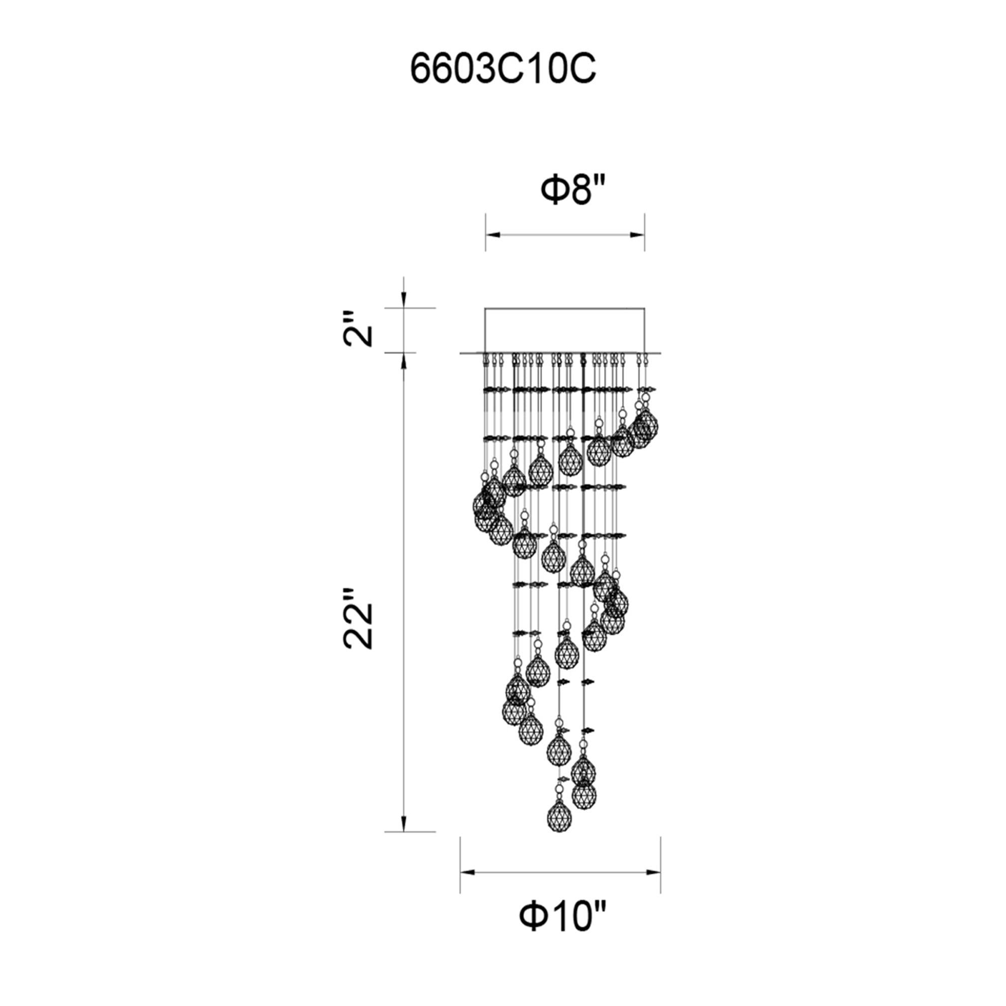 1 Light  Flush Mount With Chrome Finish