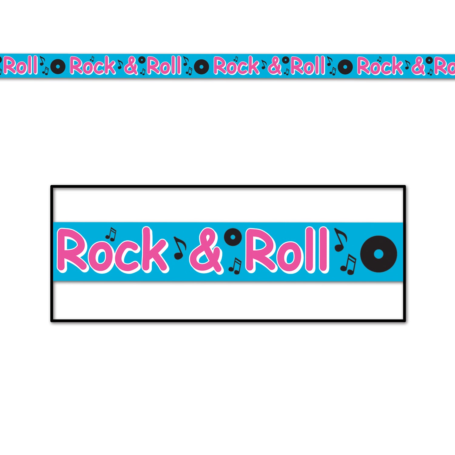 Rock & Roll Party Tape (Pack of 12)