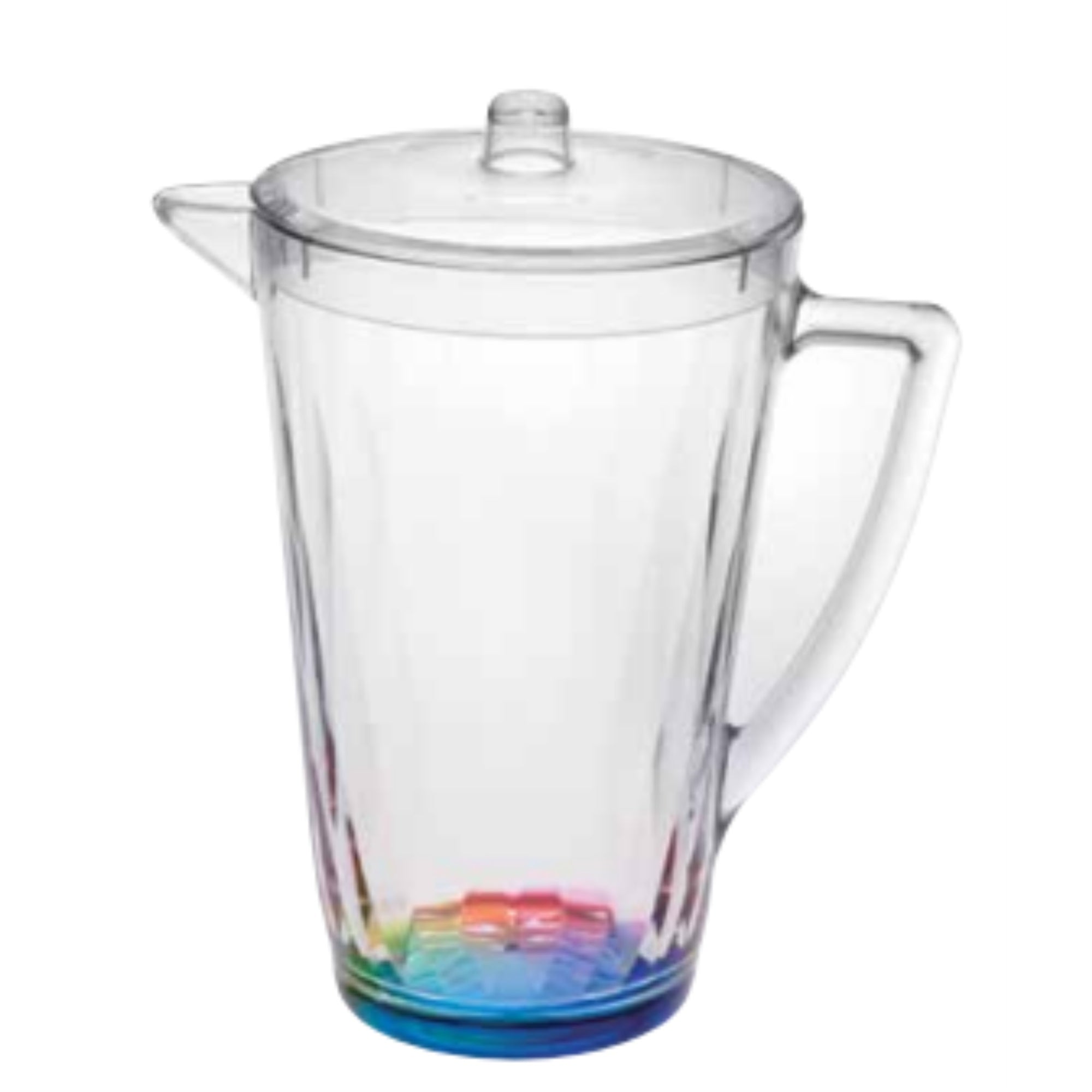 Acrylic Rainbow Diamond Pitcher 2.5 Qt
