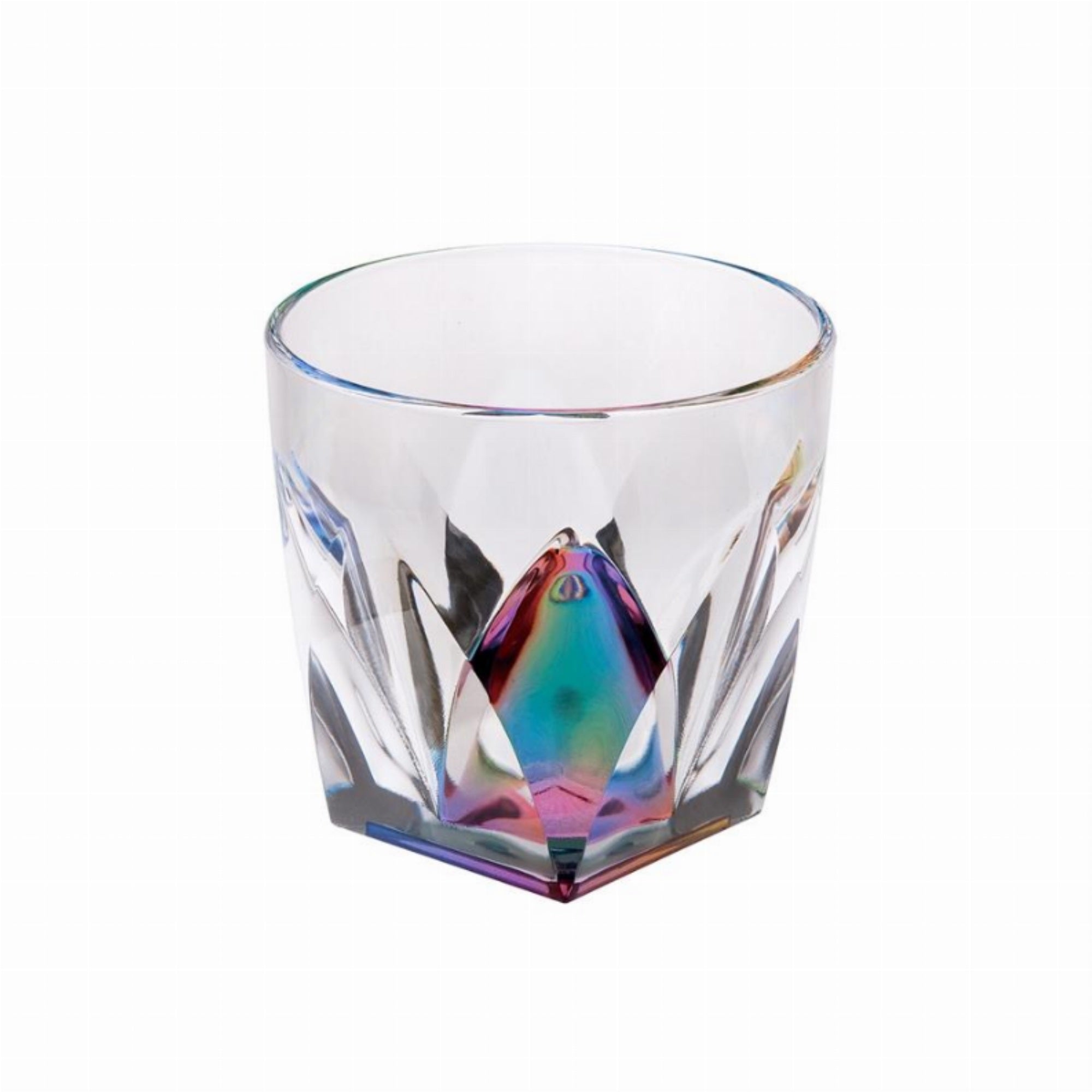 Acrylic Rainbow Diamond Dof 9 Oz. Set Of 4
