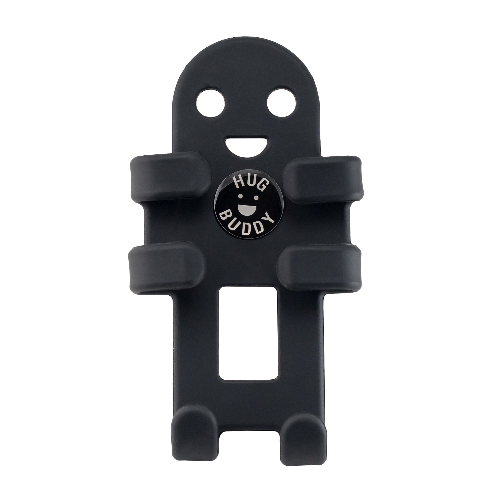 Hug Buddy 66586Zhb Smiling Guy Og Hug Buddy Phone Holder Adjustable Universal Fit Mount For Iphone Android Gps-Black