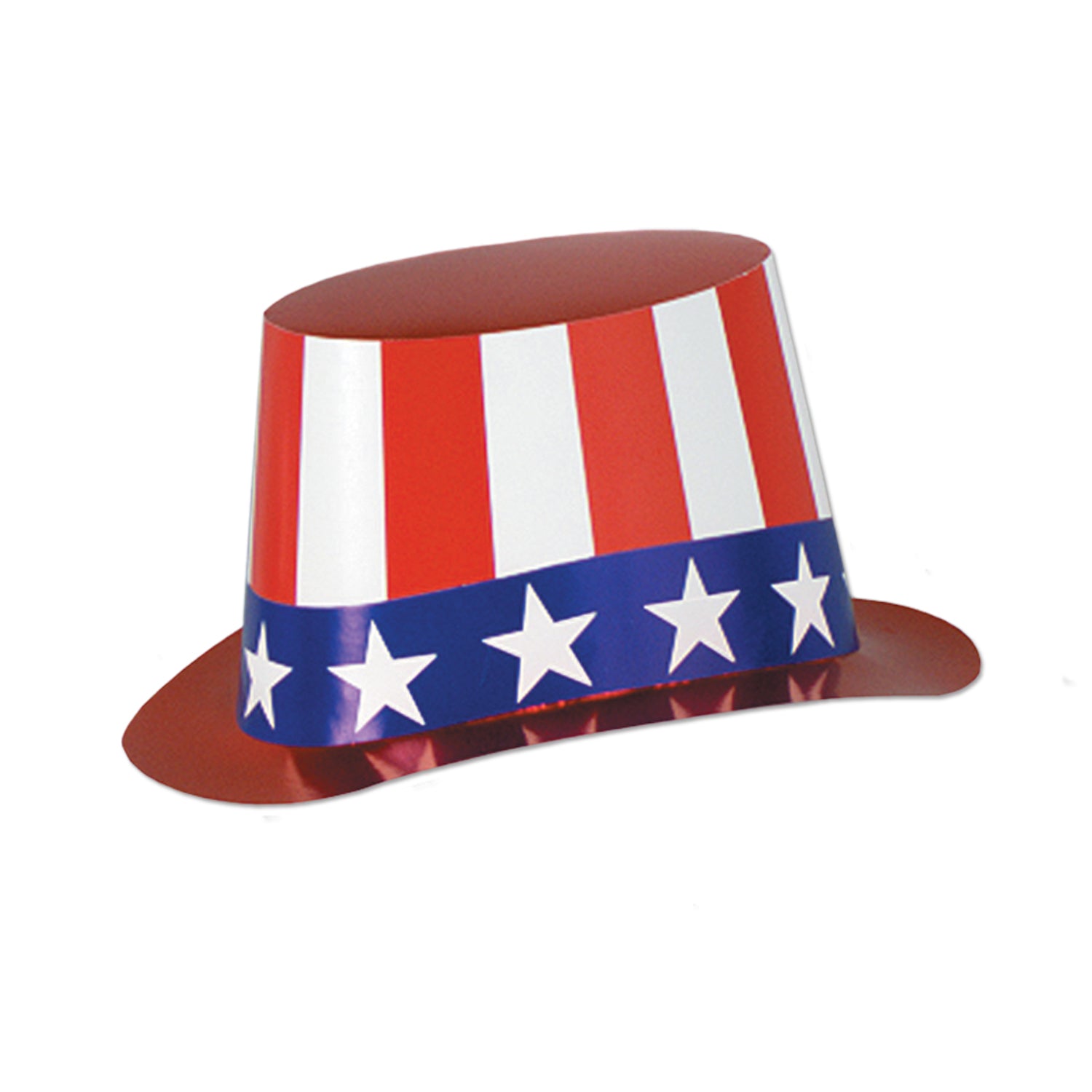 Foil Patriotic Hi-Hat (Pack of 25)