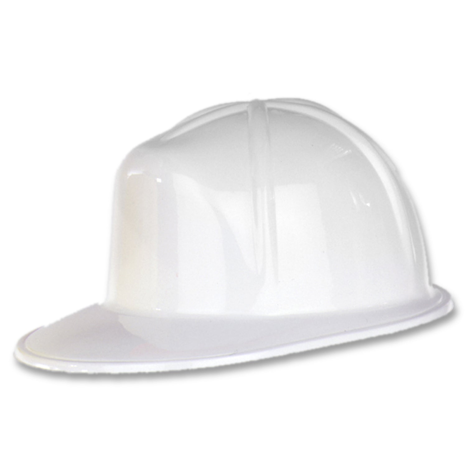 White Plastic Construction Helmet (Pack of 48)