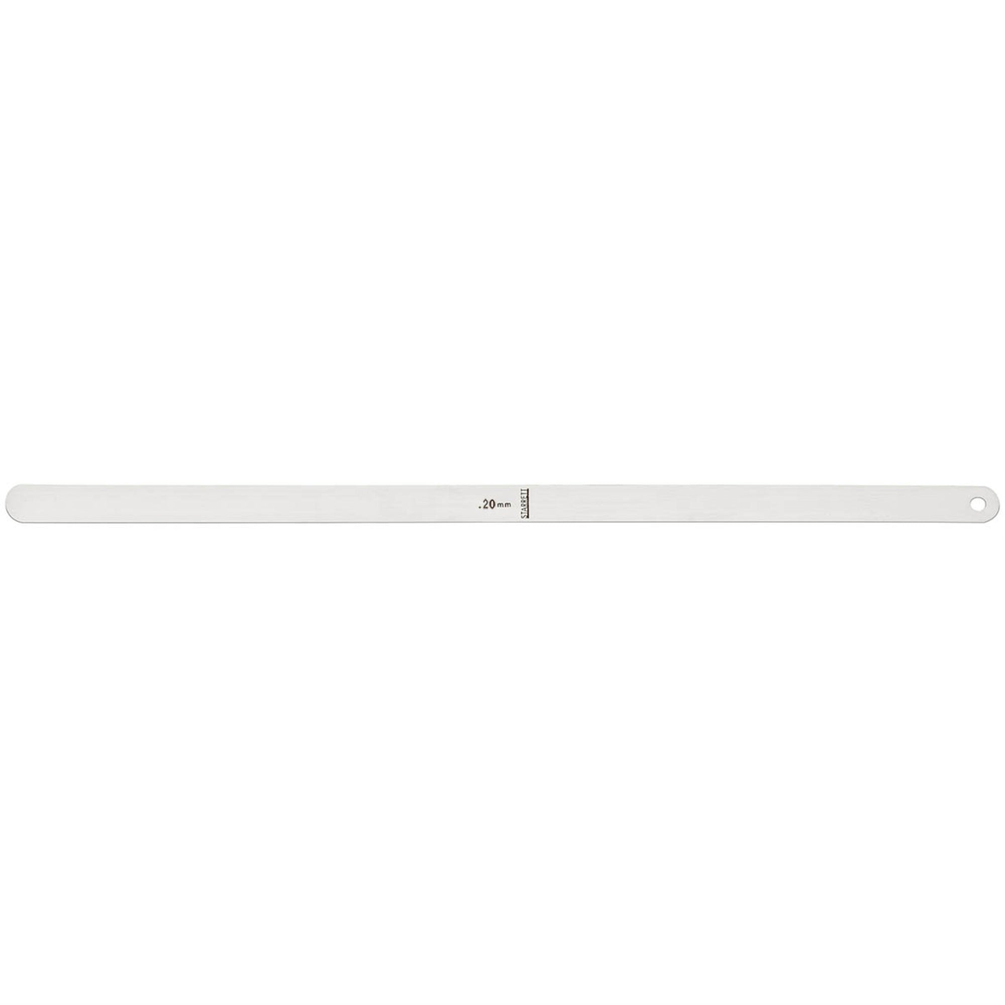 667M-20 Thickness Gage Or Feeler Stock, .20Mm Thick, 30Cm Length.