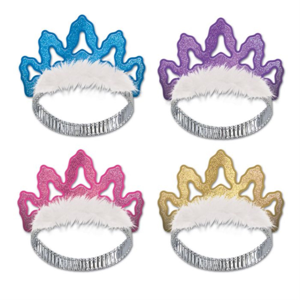 Pkgd Coronet Tiaras (Pack Of 12)