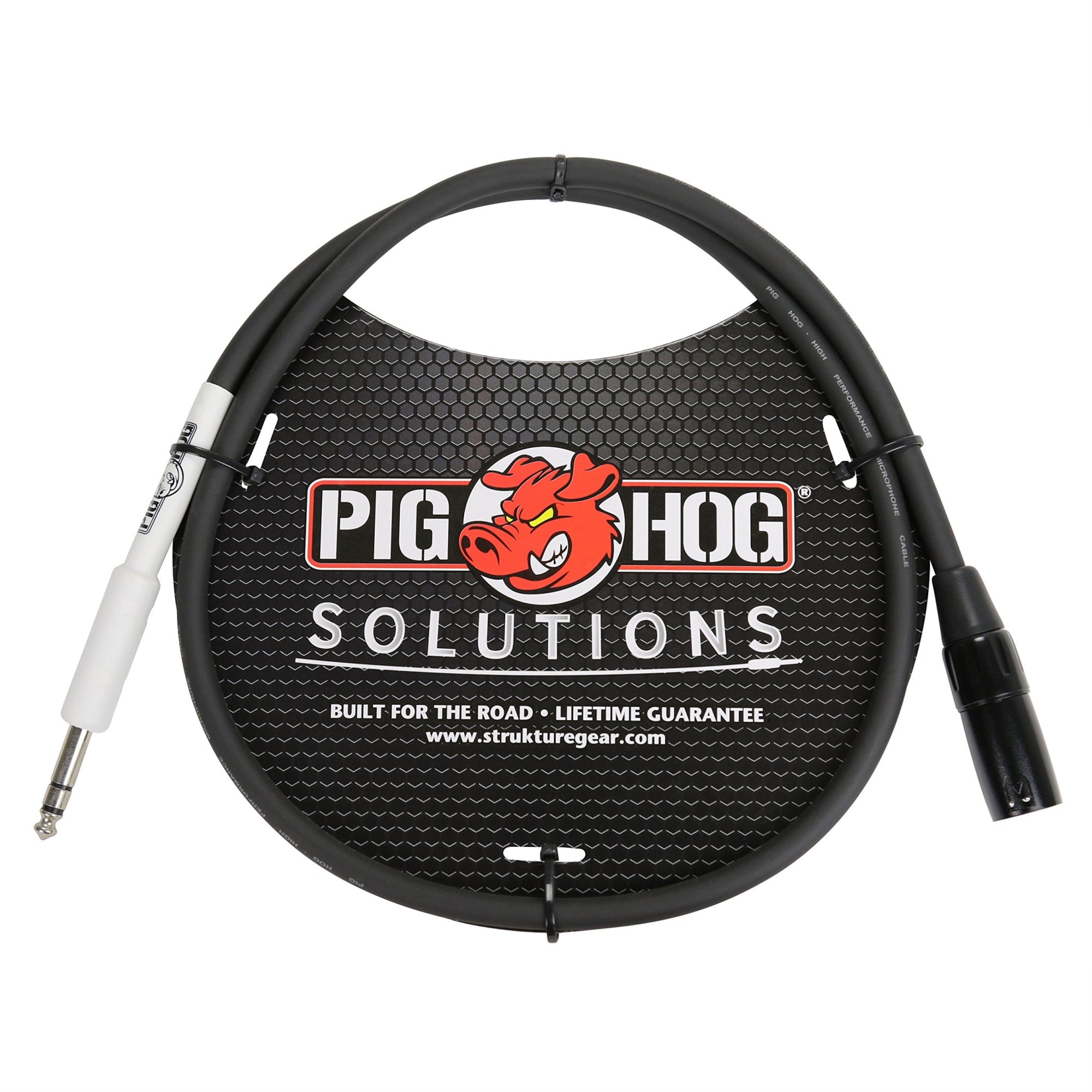 Xlr Male To 1/4' Trs- 6Ftpig Hog Solutions