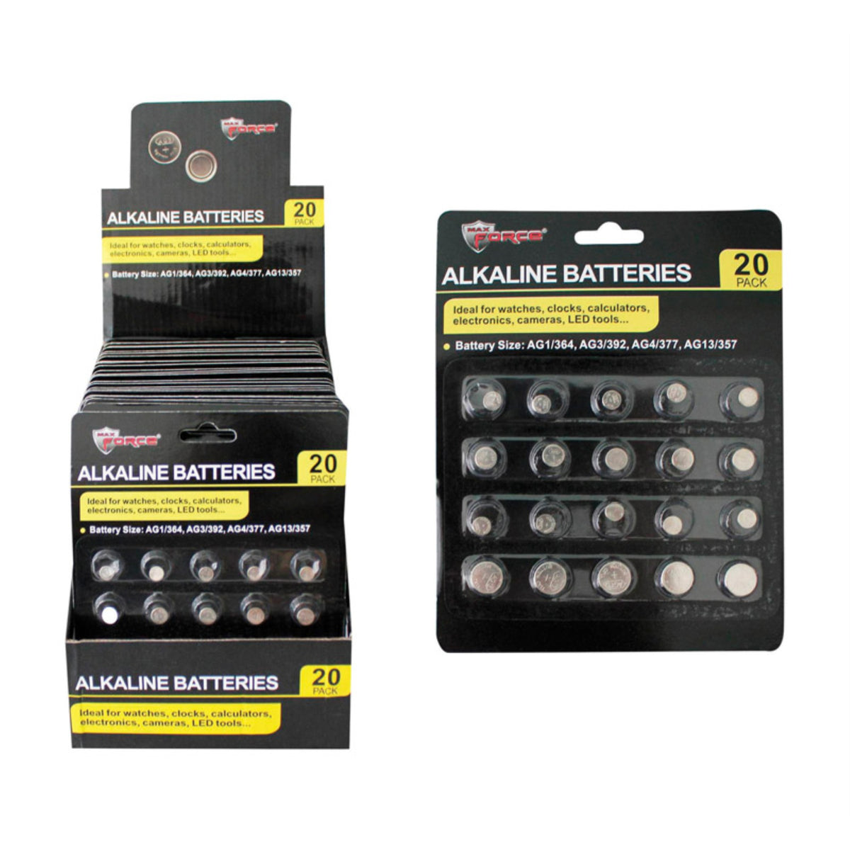 Battery Asst Btn Cl (Pack Of 24)