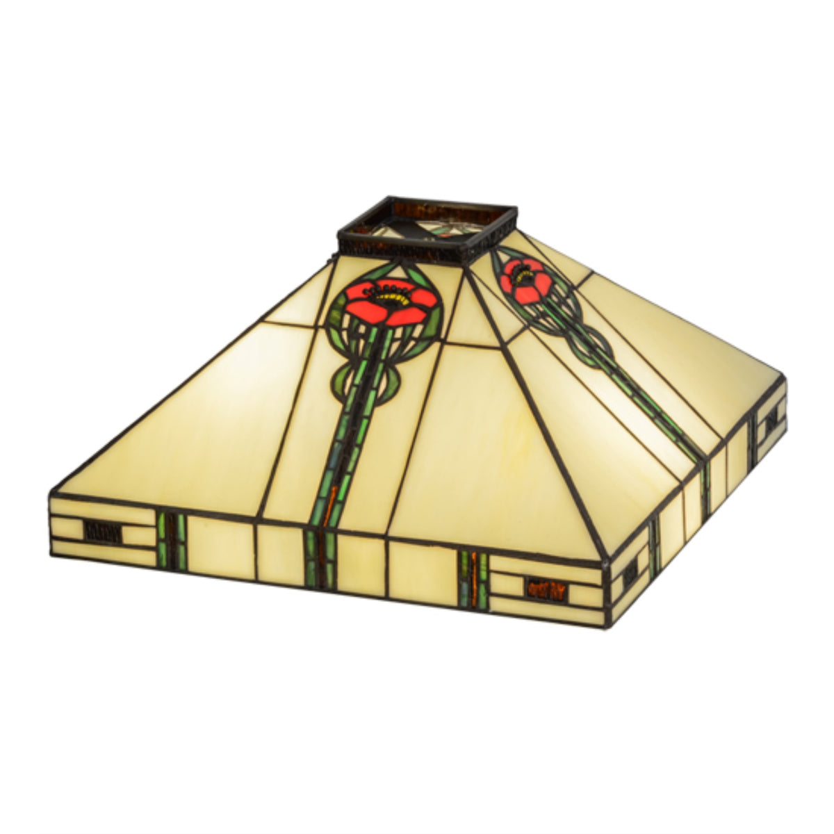 14'Sq Parker Poppy Shade