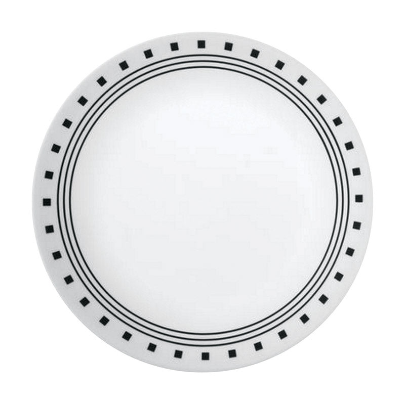Plate Blk/Wht 8.5 (Pack Of 1)