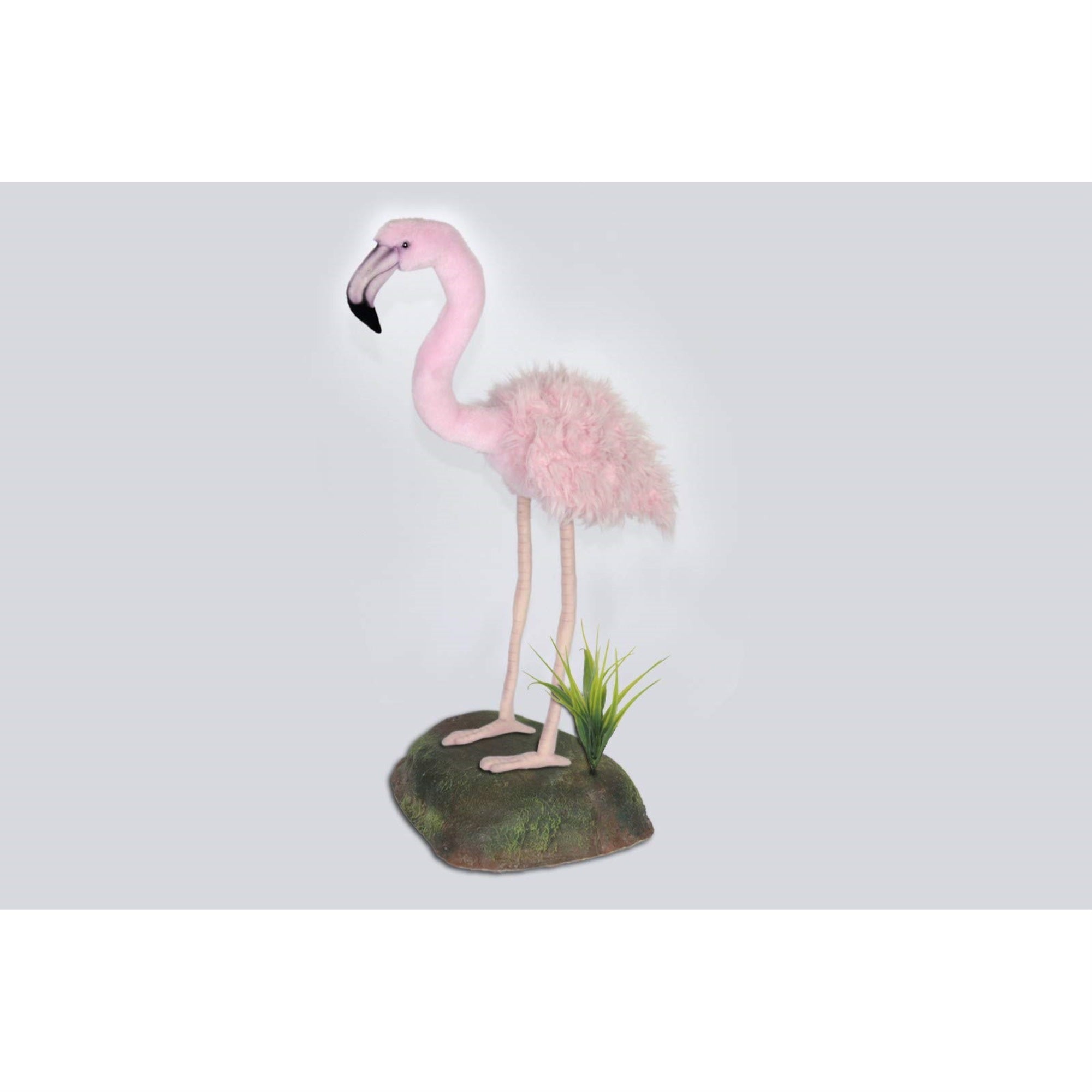 Flamingo Pink W/Stnd 28''H