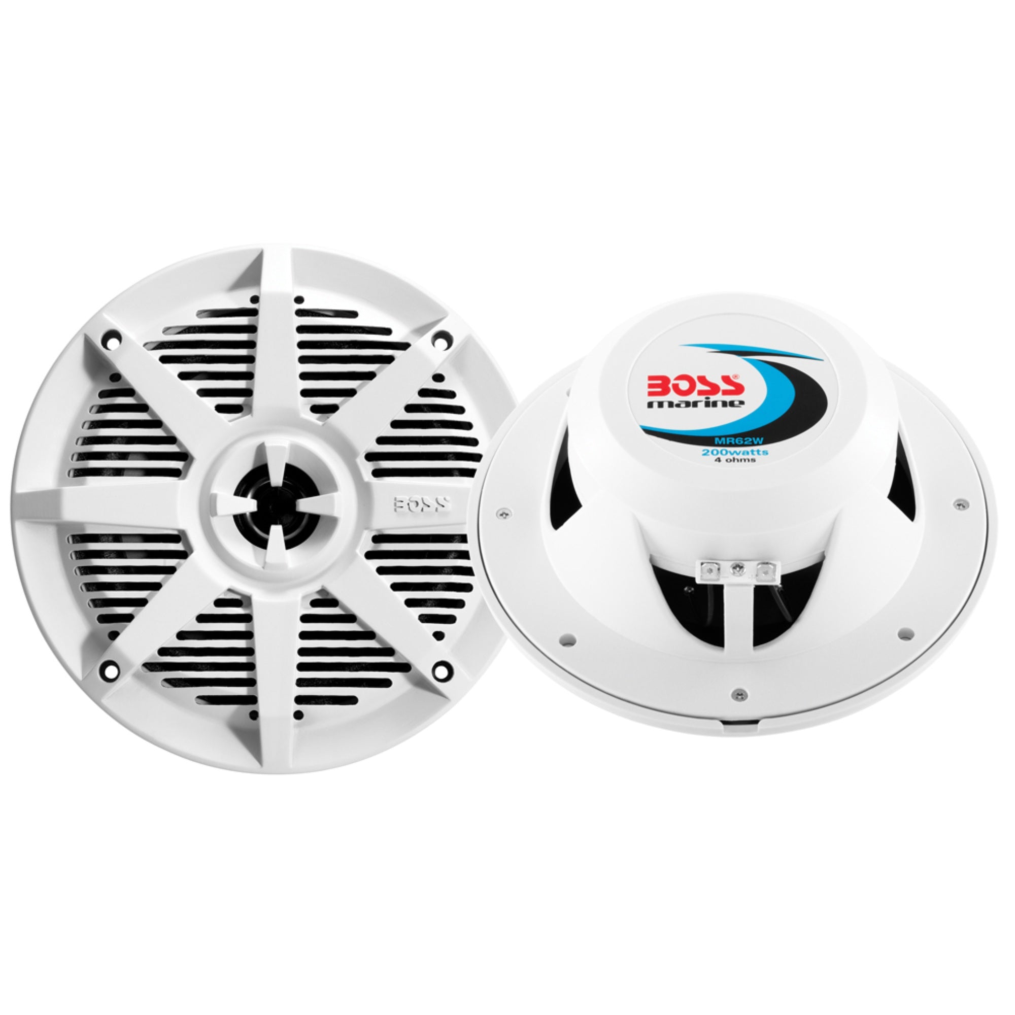 Boss Audio Mr62W 6.5' 2-Way 200W Marine Full Range Speaker