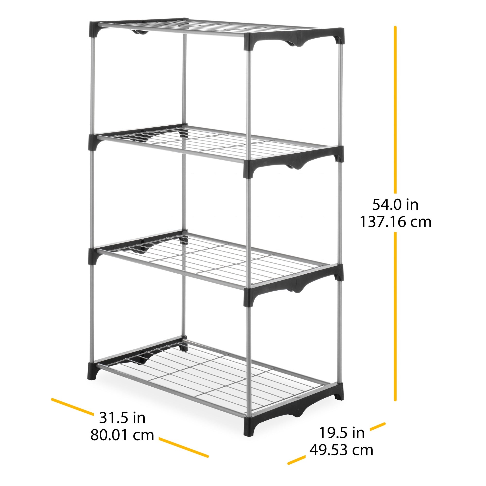 Whitmor 4-tier Closet Shelves