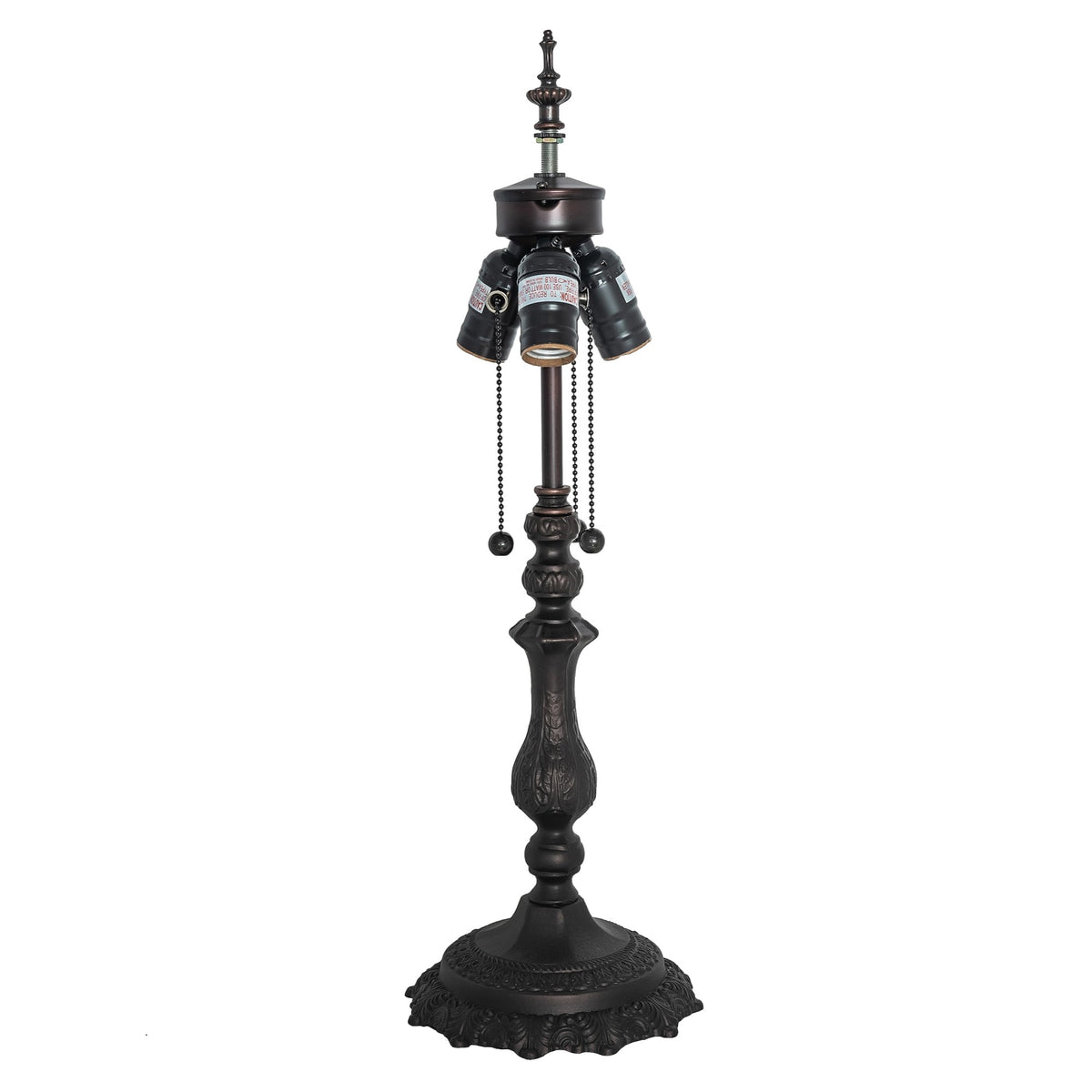 23' High Classic 3 Light Table Base