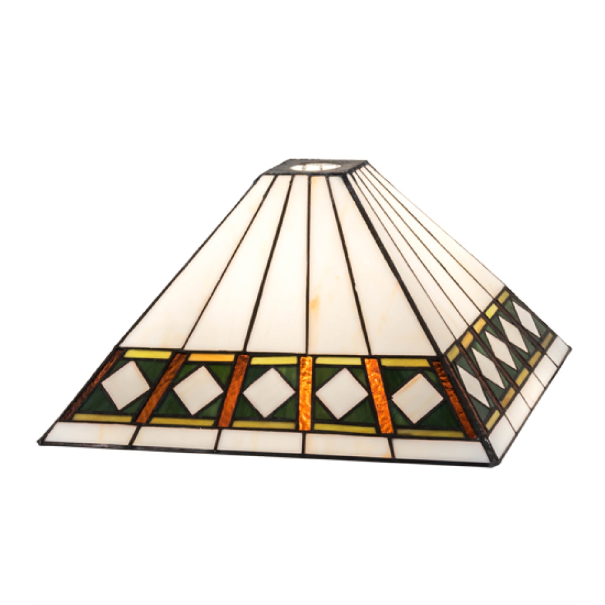 14' Square Diamond Band Mission Shade