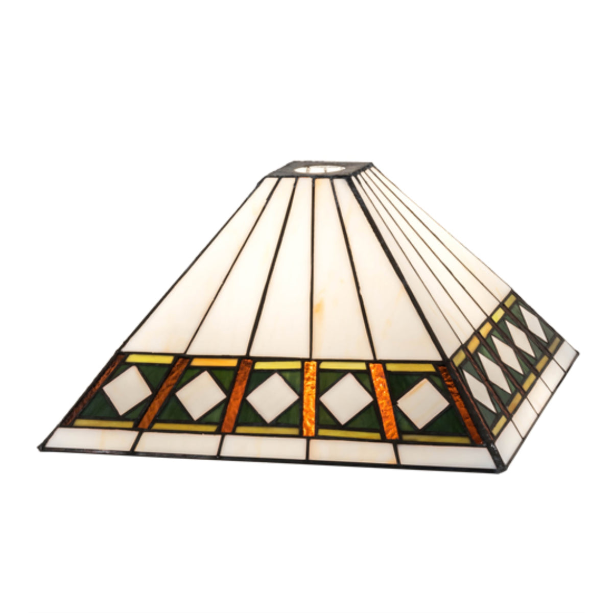 14' Square Diamond Band Mission Shade