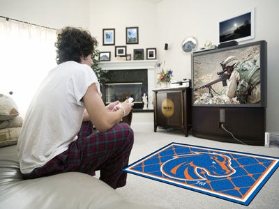Boise State 4'X6' Rug