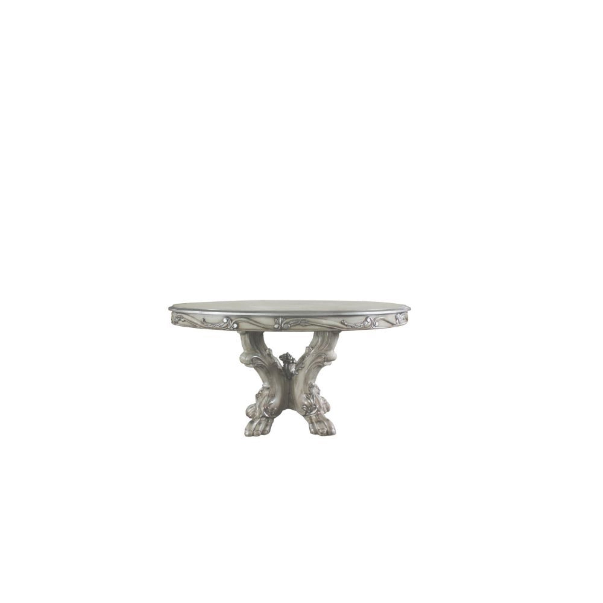 Dining Table (Round), Vintage Bone White