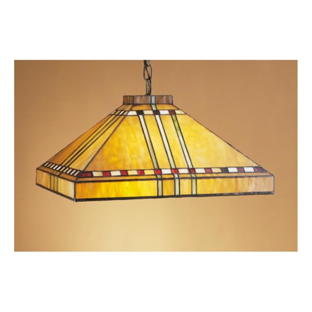 17' Square Prairie Corn Pendant