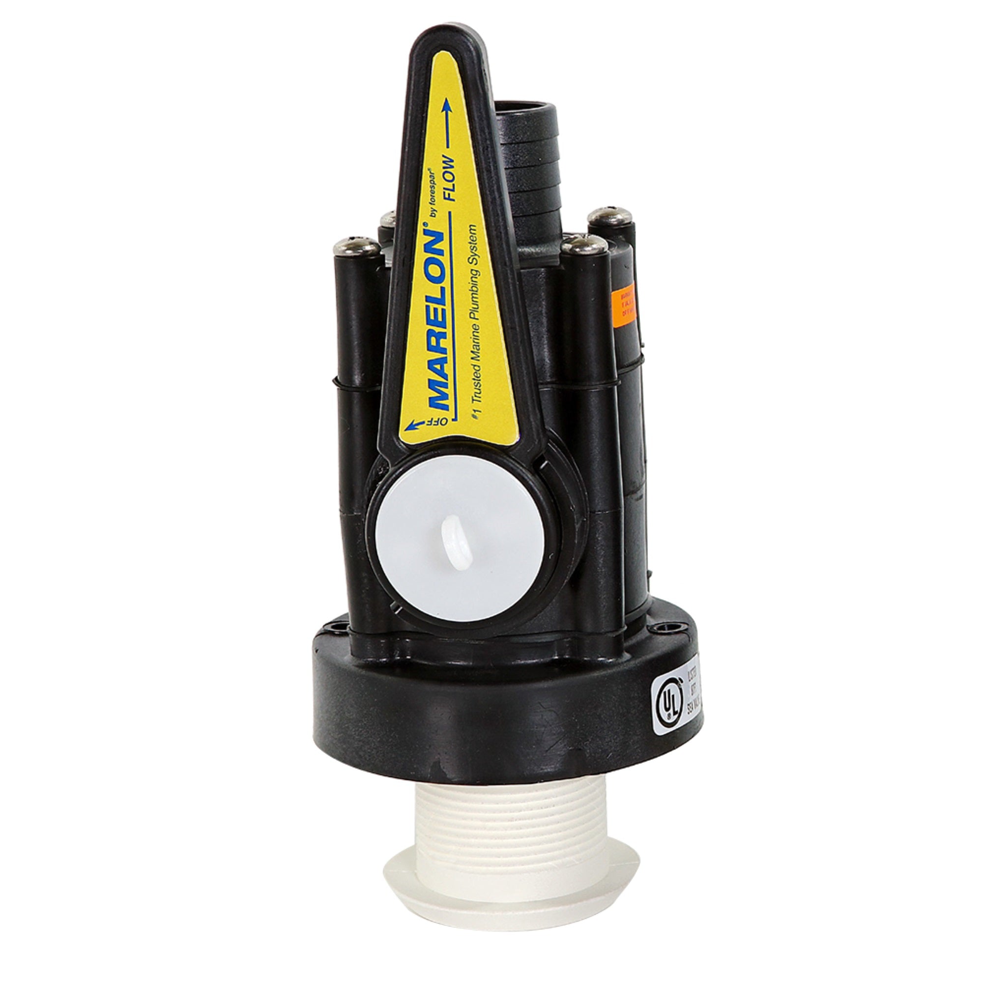 Forespar Marelon 1/2' Seacock Full Flow W/ 1/2' Through-Hull