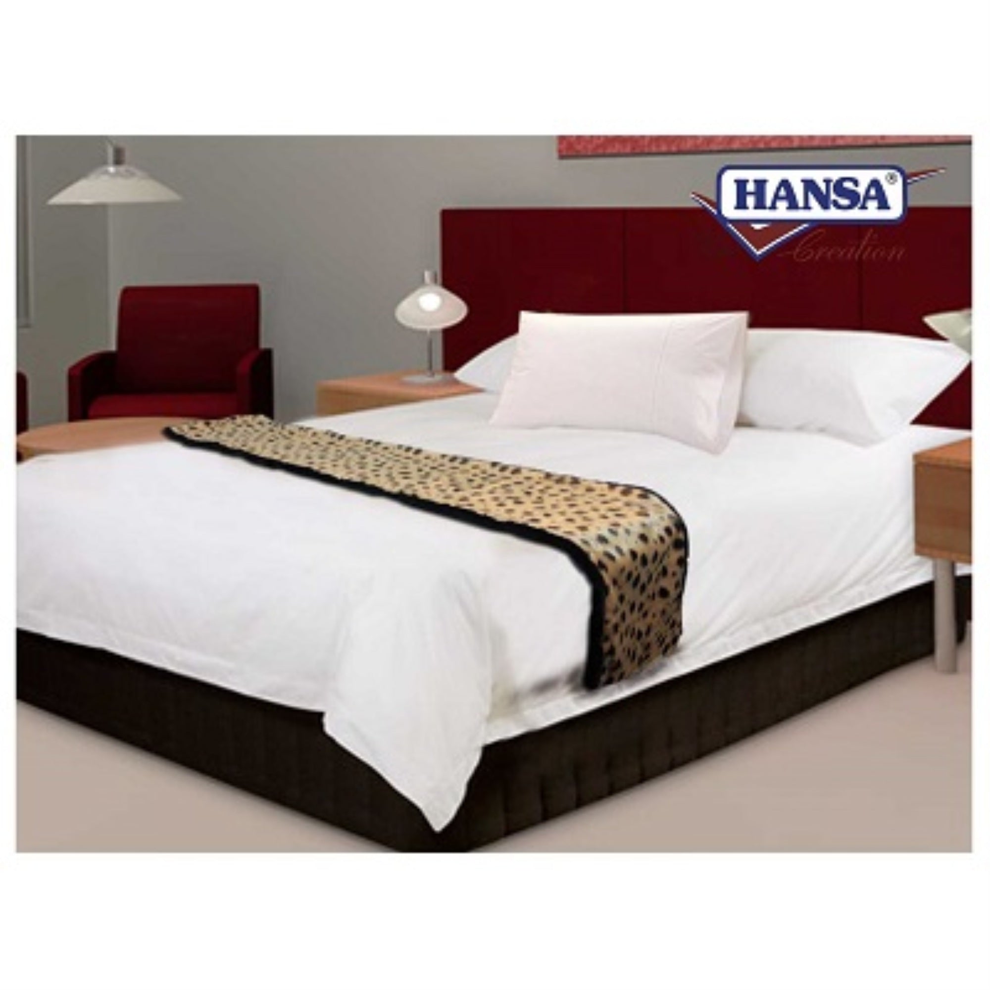 Cheetah Bed Runner 74.4'