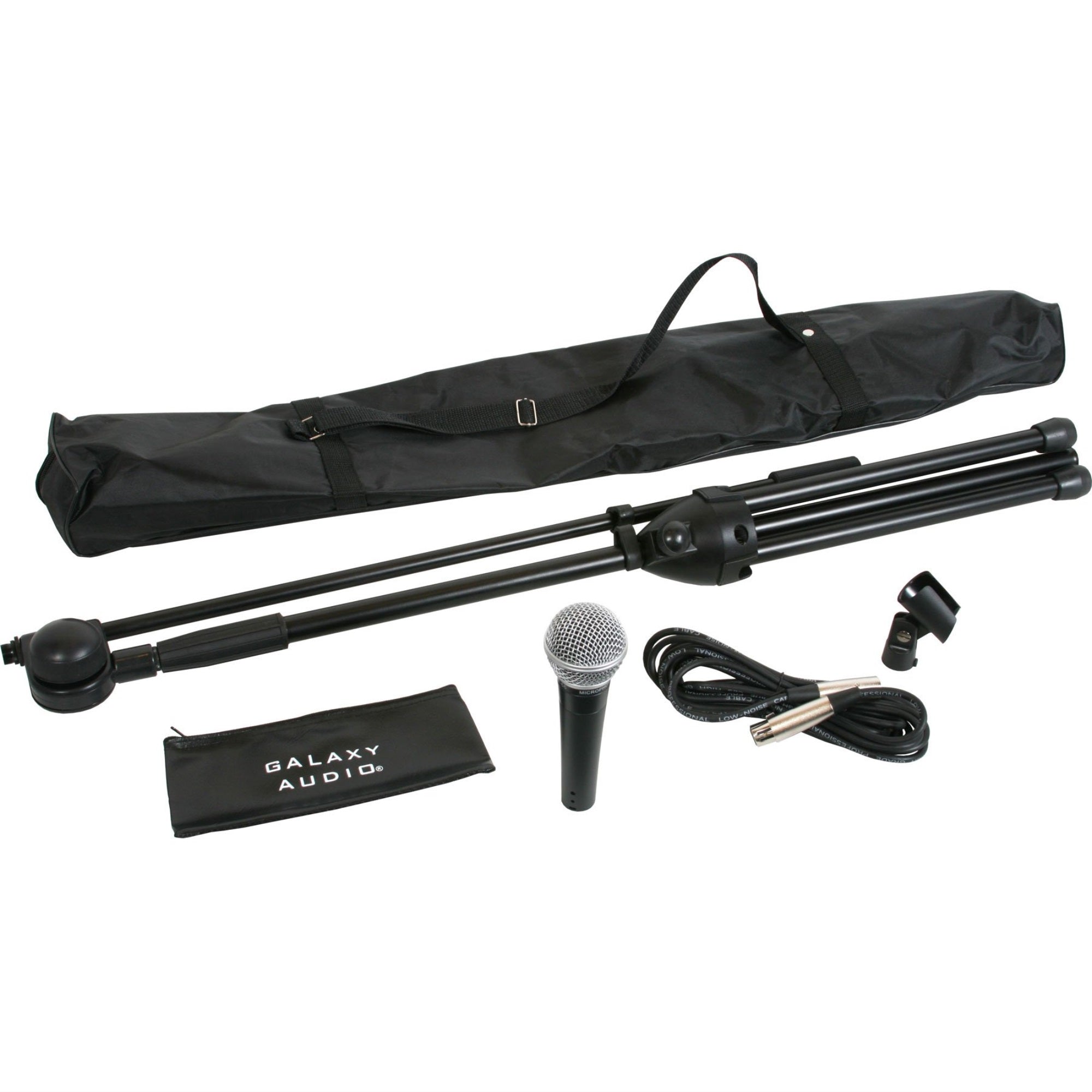 Galaxy Audio Microphone And Stand Packag