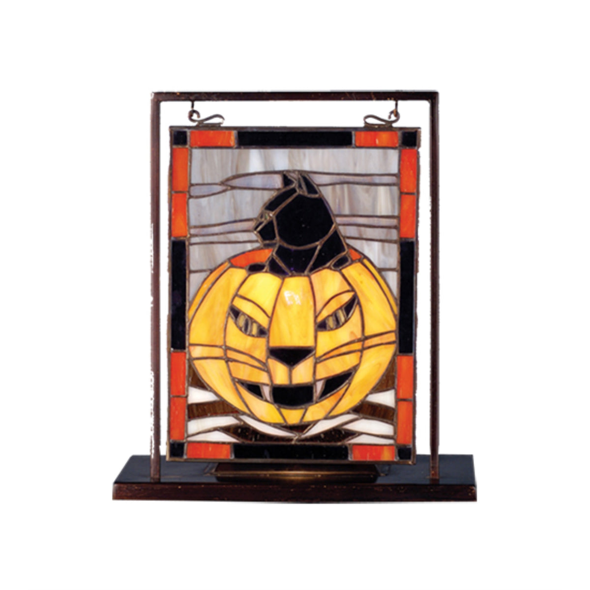 9.5'W X 10.5'H Halloween Lighted Mini Tabletop Window