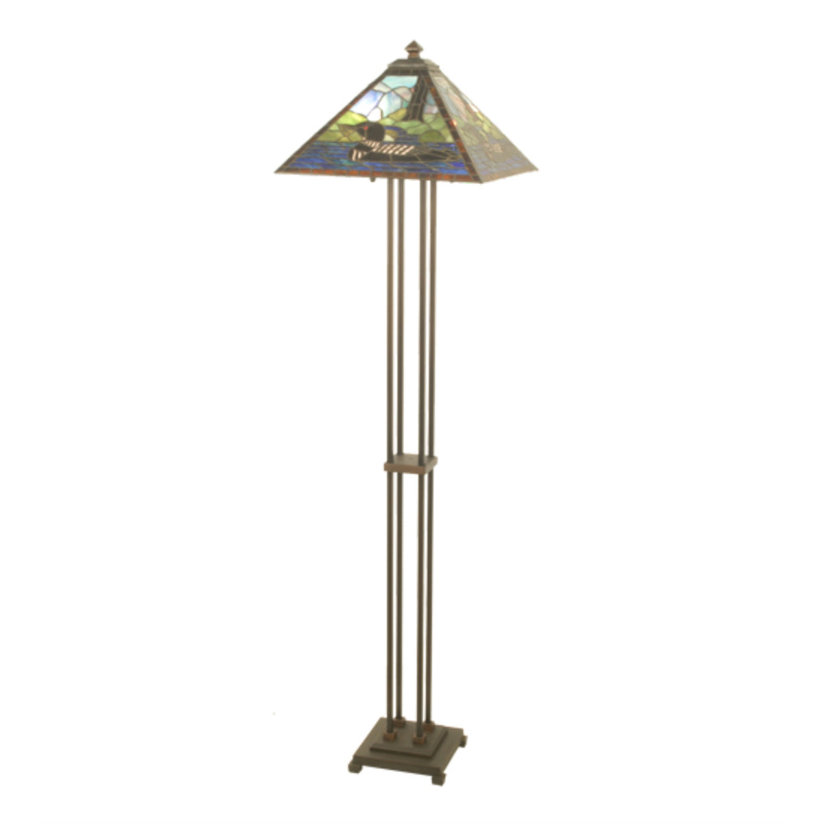 63'H Loon Floor Lamp