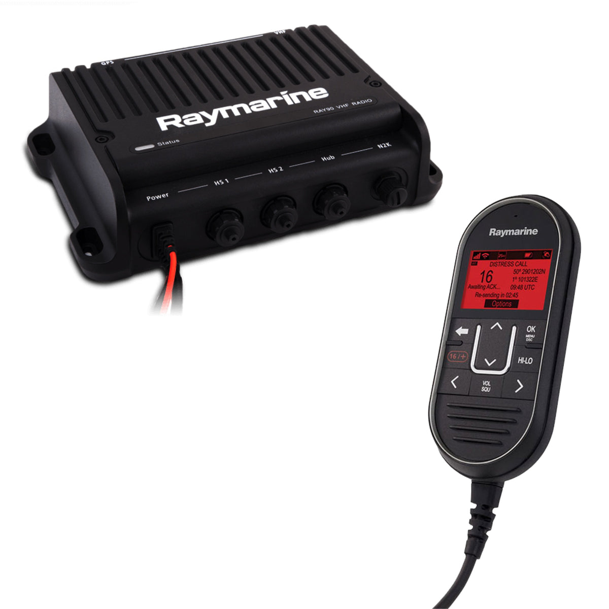 Raymarine Ray90 Vhf Black Box Vhf Radio
