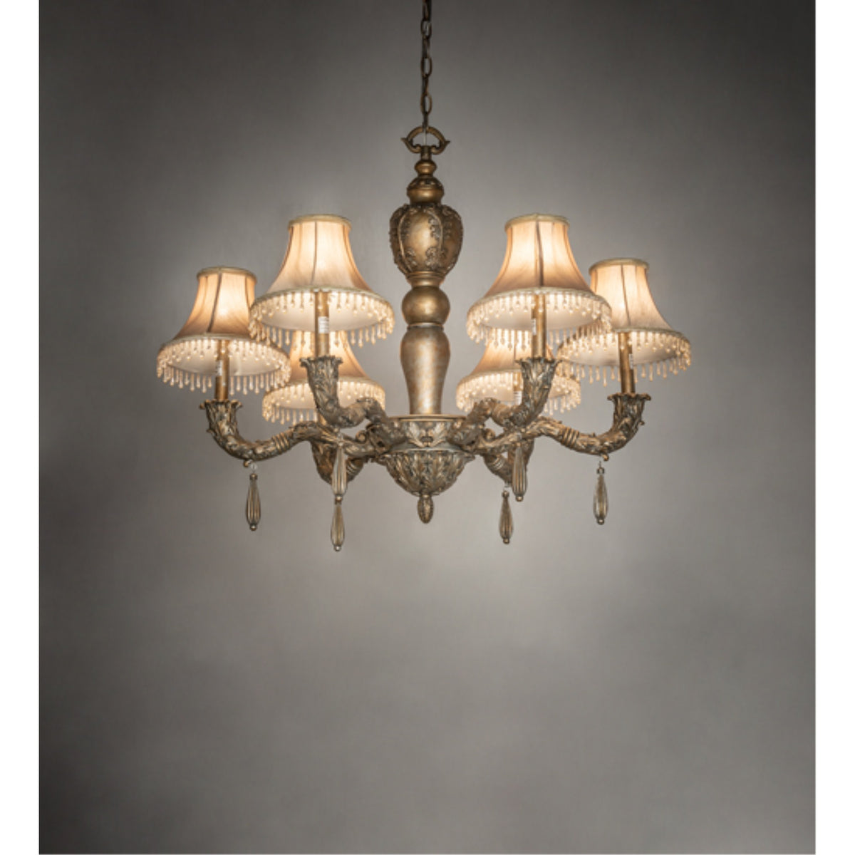 36' Wide Monticello 6 Light Chandelier