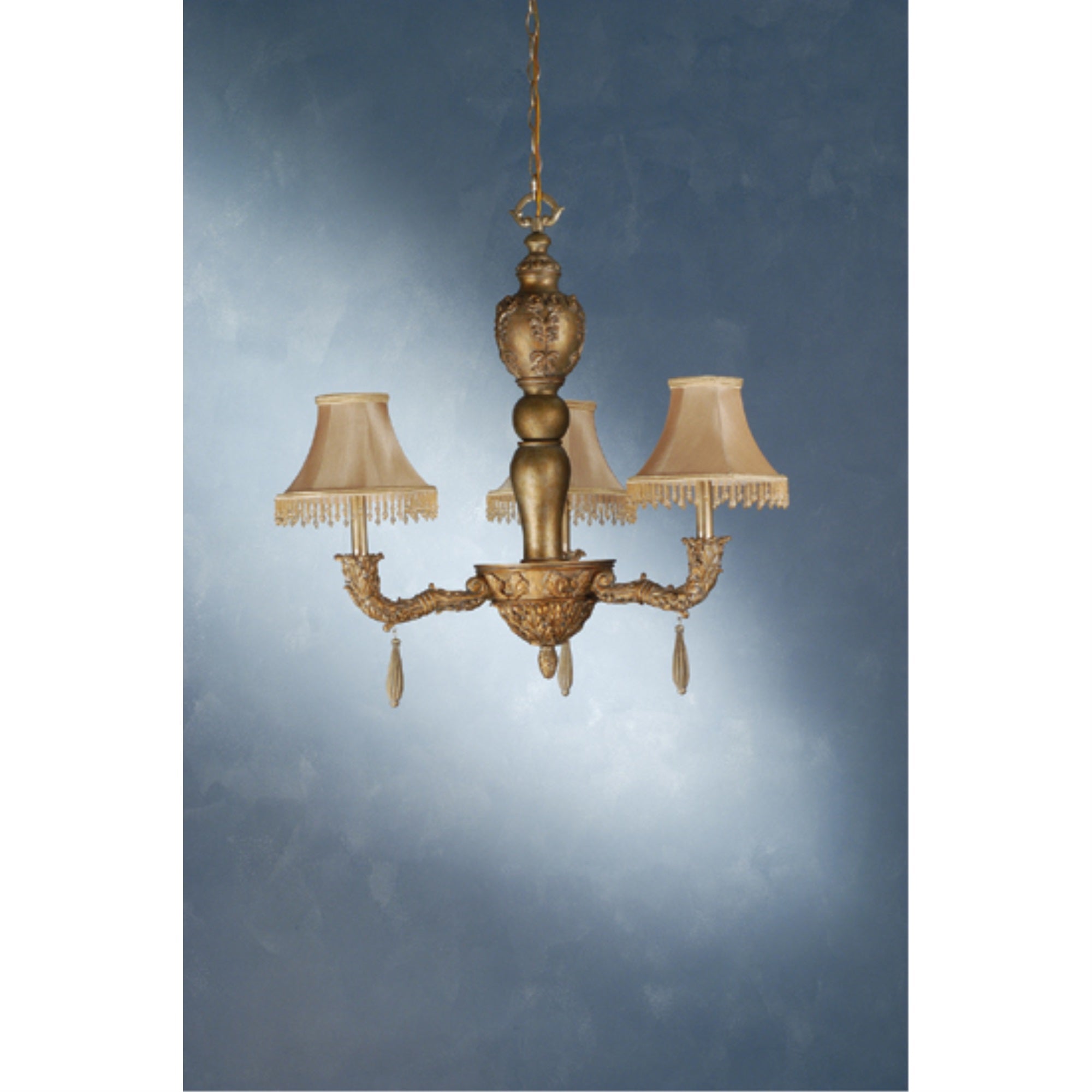 31'W Monticello 3 Lt Chandelier