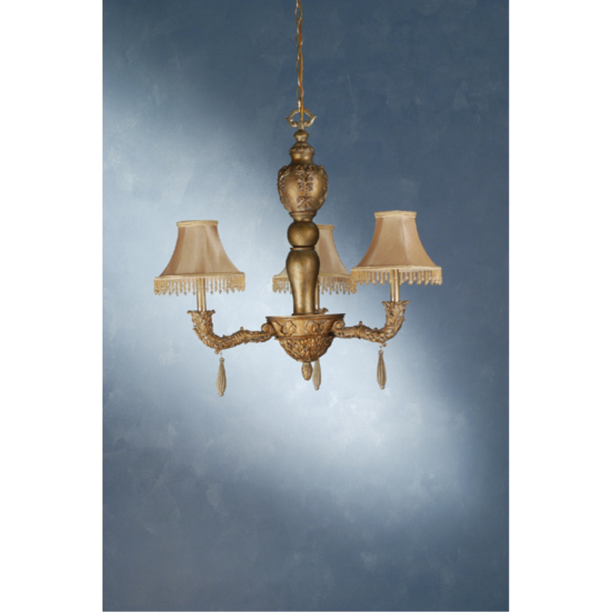 31'W Monticello 3 Lt Chandelier